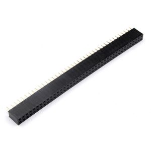 پین هدر 2X40 مادگی صاف با فاصله پین 2.54 میلی متر