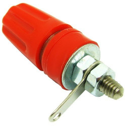 ترمینال تغذیه مادگی مخروطی روپنلی مدل TB4 – قرمز