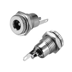 جک آداپتوری مادگی روپنلی فلزی 5.5x2.5