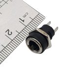 جک آداپتوری مادگی روپنلی پلاستیکی 5.5x2.5