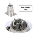 جک کنون مادگی XLR روپنلی 3 پین قفل دار