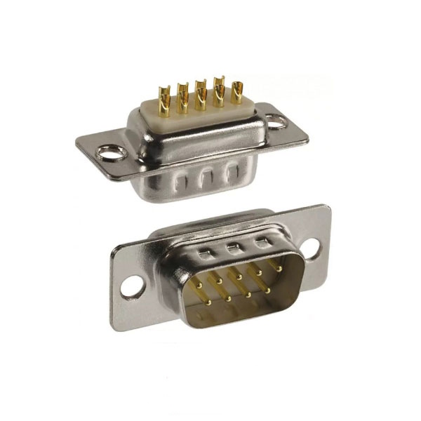 دی کانکتور 9 پین نری سرکابلی لحیمی-1 دی کانکتور 9 پین نری سرکابلی لحیمی