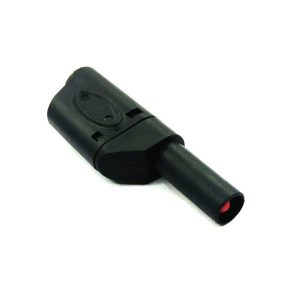 فیش موزی نری روکش دار ولتاژ بالا - مشکی