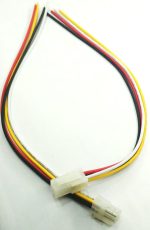 کانکتور ATX 4.2mm نری و مادگی 4 پین (2x2) سیم دار قفل دار مدل مولکسی
