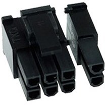 کانکتور ATX مادگی 8 پین (6+2) مدل مولکسی