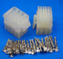 کانکتور L6.2 بین راهی 12 پین نری و مادگی بهمراه پین