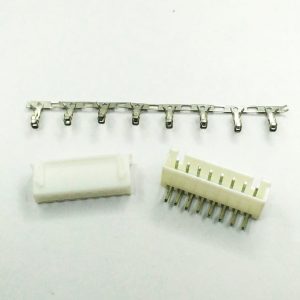 کانکتور XH نری رایت و مادگی 8 پین بهمراه پین فلزی