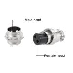 کانکتور فلزی نظامی 2 پین مدل GX16