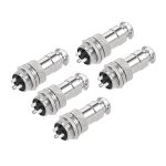 کانکتور فلزی نظامی 3 پین مدل GX16