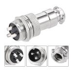 کانکتور فلزی نظامی 3 پین مدل GX16