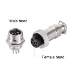 کانکتور فلزی نظامی 6 پین مدل GX12