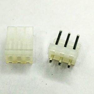 کانکتور پاور بدون قفل نری و مادگی صاف 3 پین