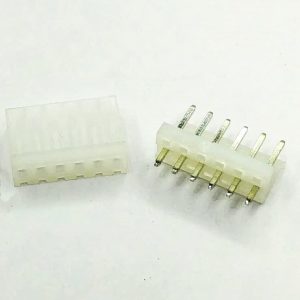 کانکتور پاور بدون قفل نری و مادگی صاف 6 پین