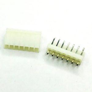 کانکتور پاور بدون قفل نری و مادگی صاف 7 پین