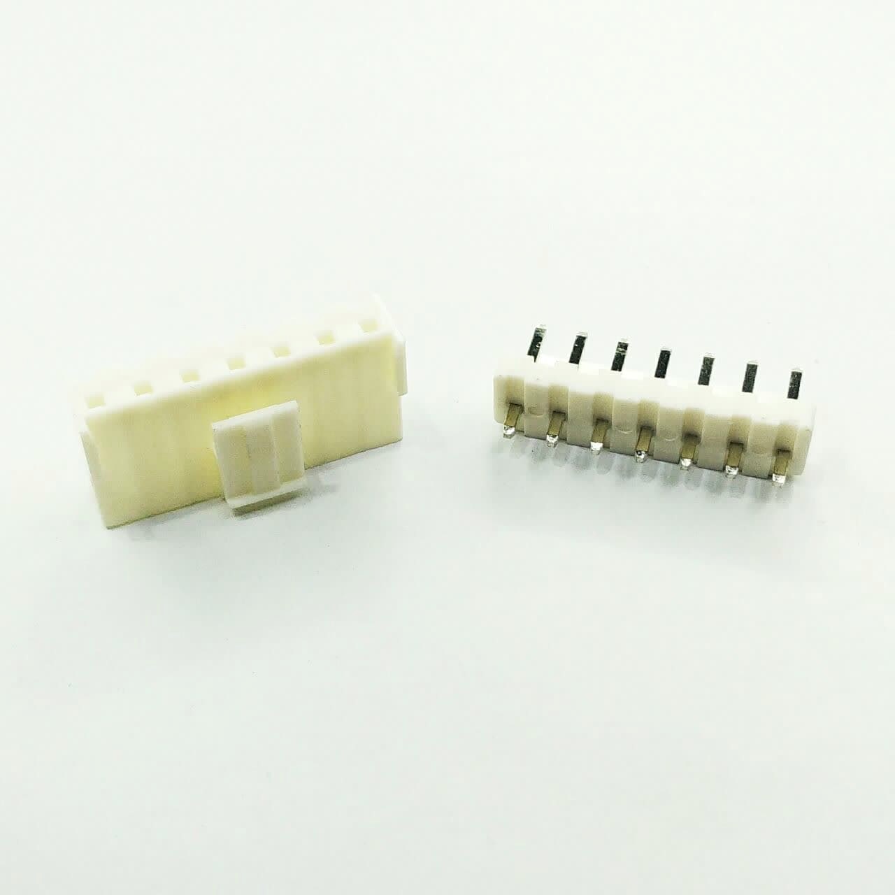 کانکتور پاور قفل دار نری و مادگی صاف 7 پین کانکتور پاور قفل دار نری و مادگی صاف 7 پین