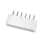 کانکتور پین گرد مخابراتی 6 پین نری صاف روبردی کد 5264