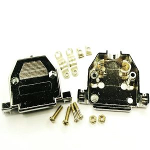 کاور دی کانکتور پلاستیکی نقره ای 25 پین