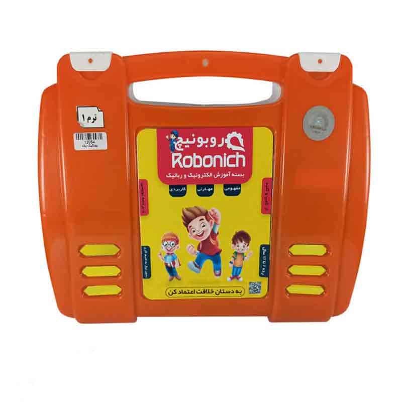 بسته آموزش رباتیک و الکترونیک ترم یک ( روبونیچ 1 )-1 بسته آموزش رباتیک و الکترونیک ترم یک ( روبونیچ 1 )
