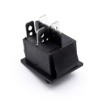 کلید راکر دو حالته بزرگ 4 پایه مشکی