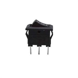 کلید راکر سه حالته متوسط 3 پایه مشکی