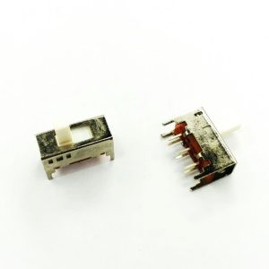 کلید کشویی دو حالته 6 پین صاف روبردی