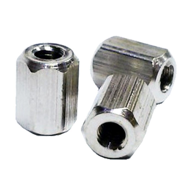 اسپیسر فلزی 7 میلی متر FF اسپیسر فلزی 6 میلی متر FF با رزوه اینچی