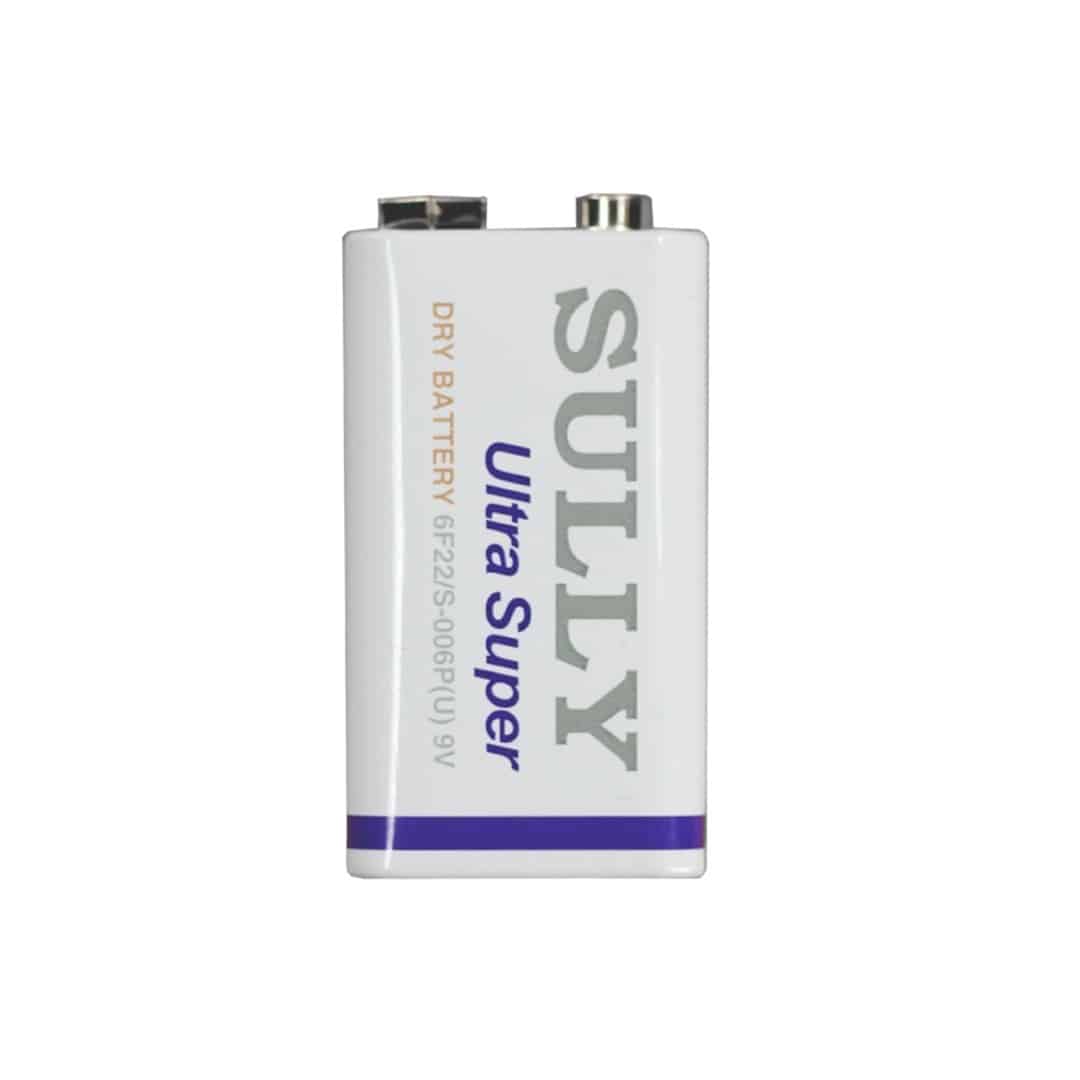 باتری کتابی 9 ولت معمولی شیرینک مارک SULLY باتری کتابی 9 ولت معمولی شیرینک مارک SULLY