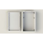 جعبه پلاستیکی ابعاد 90X60X20 میلی متر مشکی