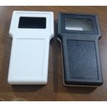 جعبه پلاستیکی دستی تخت داده نما ابعاد 157X94X25 میلی متر مشکی