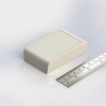 جعبه پلاستیکی دو تکه ابعاد 80X45X17 میلی متر سفید