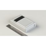 جعبه پلاستیکی دیواری دارای LCD ابعاد 130X89X31 میلی متر سفید