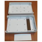 جعبه پلاستیکی دیواری دارای LCD ابعاد 168X107X45 میلی متر سفید