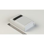 جعبه پلاستیکی دیواری دارای LCD ابعاد 210X139X58 میلی متر سفید