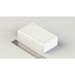 جعبه پلاستیکی رومیزی ابعاد 140X80X40 میلی متر سفید