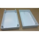 جعبه پلاستیکی رومیزی ابعاد 140X80X40 میلی متر سفید