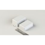 جعبه پلاستیکی رومیزی ابعاد 82X42X31 میلی متر سفید