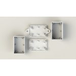 جعبه پلاستیکی رومیزی ابعاد 82X42X31 میلی متر سفید