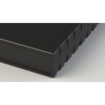 جعبه پلاستیکی رومیزی چهار تکه ابعاد 111.5X77X25.5 میلی متر سفید