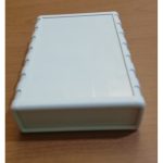 جعبه پلاستیکی رومیزی چهار تکه ابعاد 111.5X77X25.5 میلی متر سفید