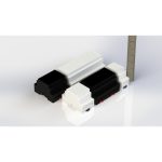 جعبه پلاستیکی ریلی ابعاد 155X88X59 میلی متر سفید