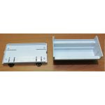 جعبه پلاستیکی ریلی ابعاد 155X88X59 میلی متر سفید