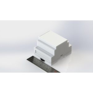 جعبه پلاستیکی ریلی ابعاد 72X88X59 میلی متر سفید