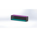 جعبه پلاستیکی سه تکه رومیزی ابعاد 200X110X50 میلی متر سفید