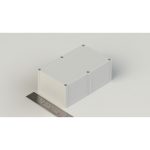 جعبه پلاستیکی ضد آب ابعاد 150X100X65 میلی متر سفید