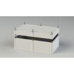 جعبه پلاستیکی ضد آب ابعاد 150X100X65 میلی متر سفید - تصویر 3