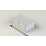 جعبه پلاستیکی ضد آب دیواری ابعاد 240X160X85 میلی متر سفید