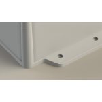 جعبه پلاستیکی ضد آب دیواری ابعاد 240X160X85 میلی متر سفید
