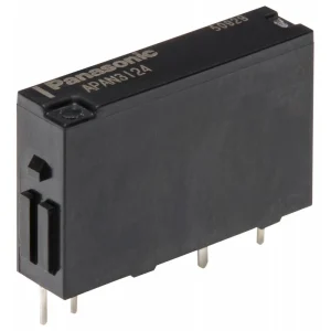 رله باریک پکیجی 24 ولت 5 آمپر 4 پایه کد APAN3124