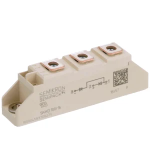 ماژول دیود دوبل 100 آمپر 1600 ولت مدل SKKD100/16 برند SEMIKRON