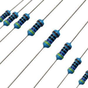 بسته 10 تایی مقاومت 470 اهم 1/4 وات 1 درصد